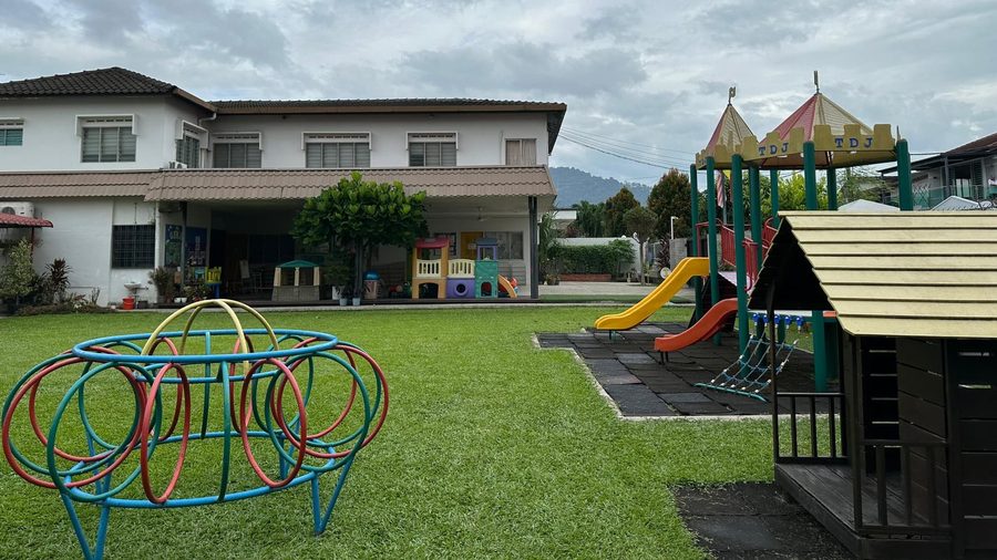 TDJ outdoor playground and garden